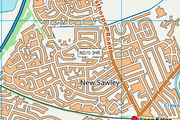 NG10 3HR map - OS VectorMap District (Ordnance Survey)