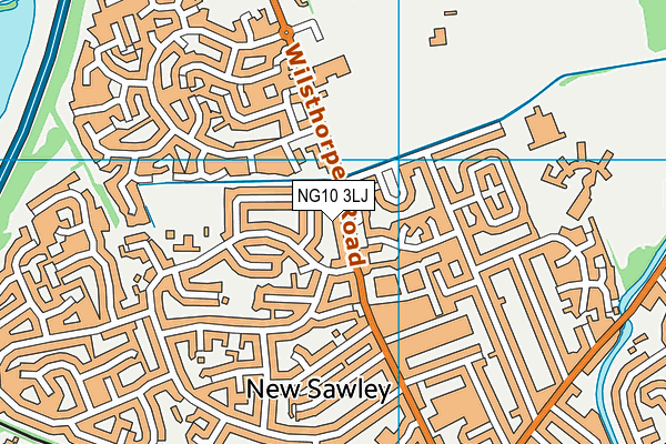 NG10 3LJ map - OS VectorMap District (Ordnance Survey)