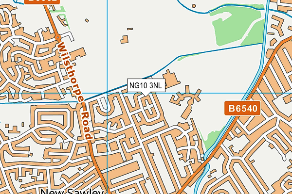 NG10 3NL map - OS VectorMap District (Ordnance Survey)