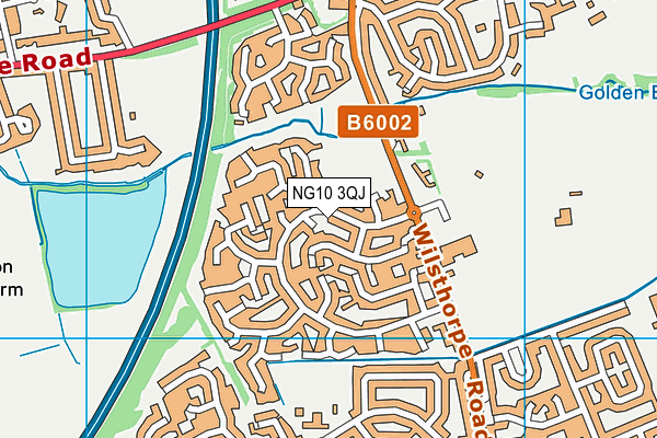 NG10 3QJ map - OS VectorMap District (Ordnance Survey)