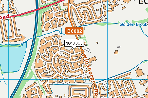 NG10 3QL map - OS VectorMap District (Ordnance Survey)