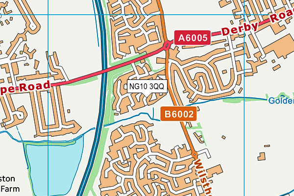 NG10 3QQ map - OS VectorMap District (Ordnance Survey)