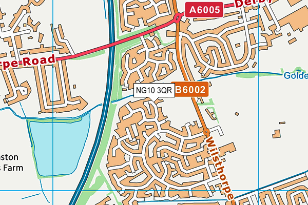 NG10 3QR map - OS VectorMap District (Ordnance Survey)