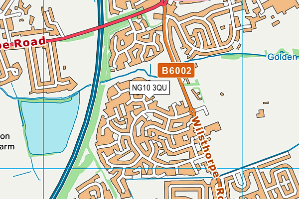 NG10 3QU map - OS VectorMap District (Ordnance Survey)