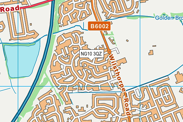 NG10 3QZ map - OS VectorMap District (Ordnance Survey)