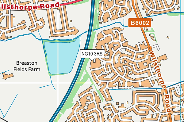 NG10 3RS map - OS VectorMap District (Ordnance Survey)