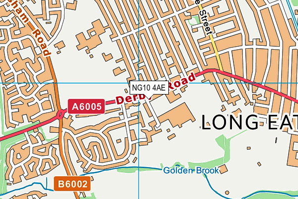 NG10 4AE map - OS VectorMap District (Ordnance Survey)