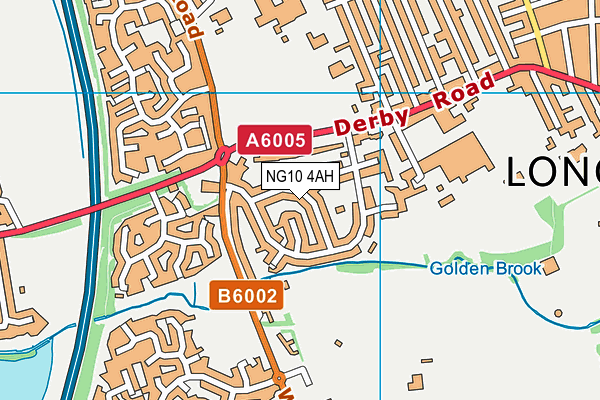 NG10 4AH map - OS VectorMap District (Ordnance Survey)