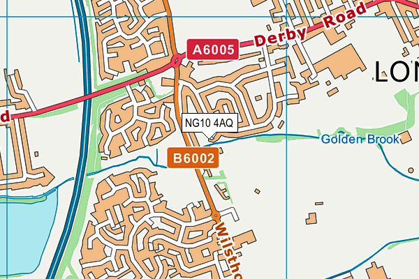 NG10 4AQ map - OS VectorMap District (Ordnance Survey)