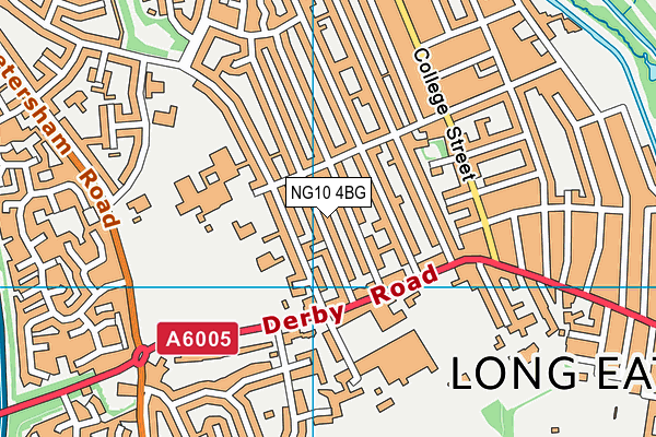 NG10 4BG map - OS VectorMap District (Ordnance Survey)