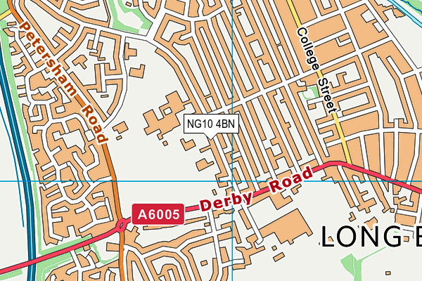 NG10 4BN map - OS VectorMap District (Ordnance Survey)