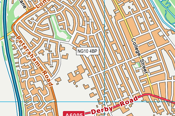 NG10 4BP map - OS VectorMap District (Ordnance Survey)