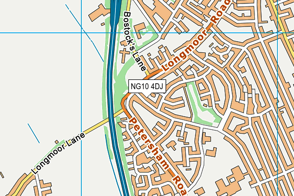 NG10 4DJ map - OS VectorMap District (Ordnance Survey)