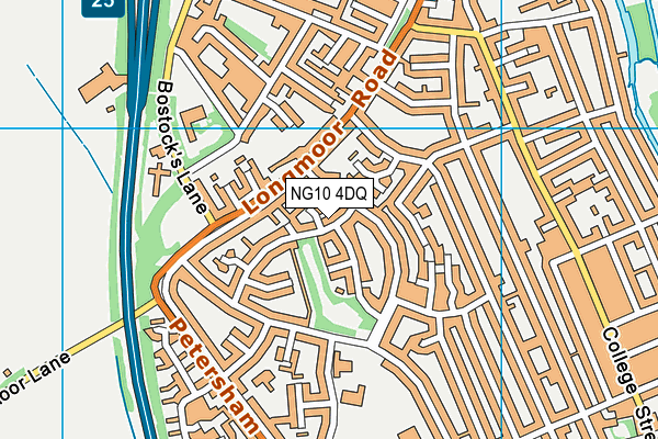 NG10 4DQ map - OS VectorMap District (Ordnance Survey)