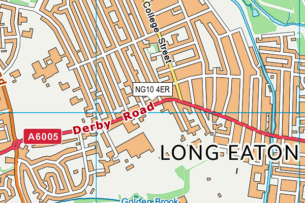 NG10 4ER map - OS VectorMap District (Ordnance Survey)