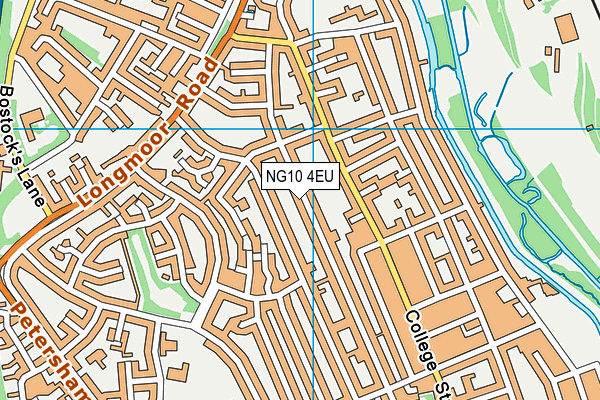 NG10 4EU map - OS VectorMap District (Ordnance Survey)