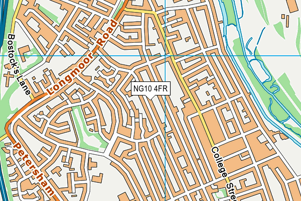 NG10 4FR map - OS VectorMap District (Ordnance Survey)