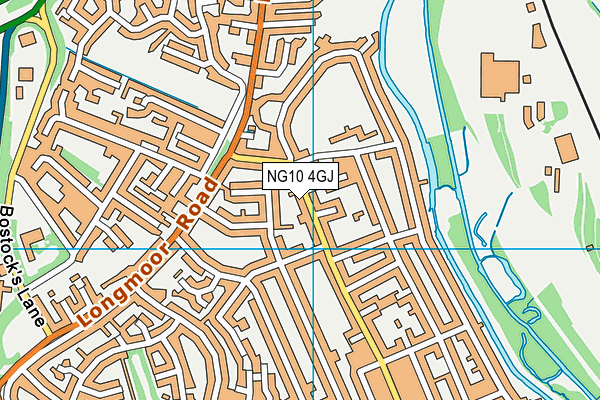 NG10 4GJ map - OS VectorMap District (Ordnance Survey)