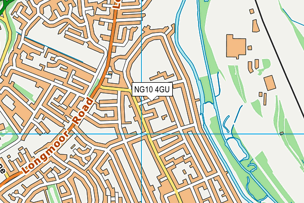 NG10 4GU map - OS VectorMap District (Ordnance Survey)