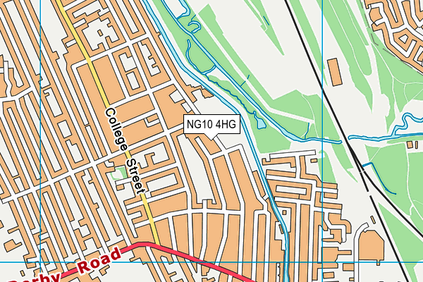 NG10 4HG map - OS VectorMap District (Ordnance Survey)