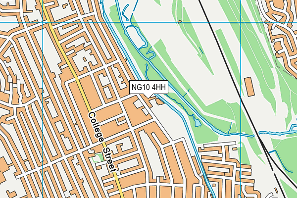 NG10 4HH map - OS VectorMap District (Ordnance Survey)