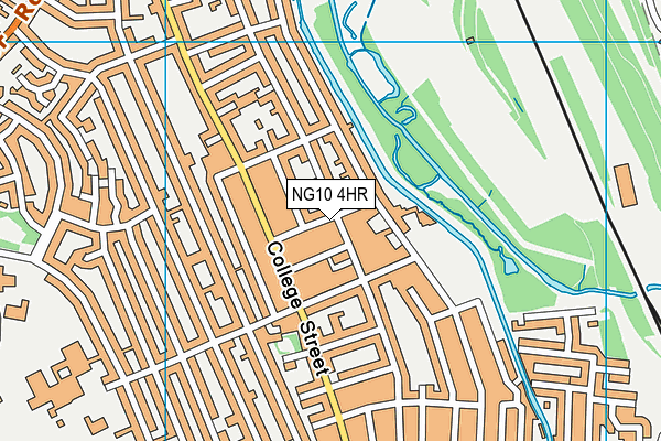 NG10 4HR map - OS VectorMap District (Ordnance Survey)