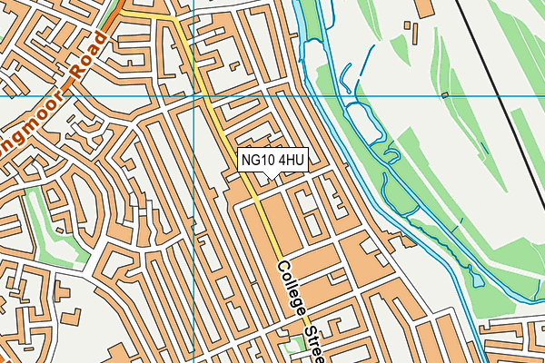 NG10 4HU map - OS VectorMap District (Ordnance Survey)