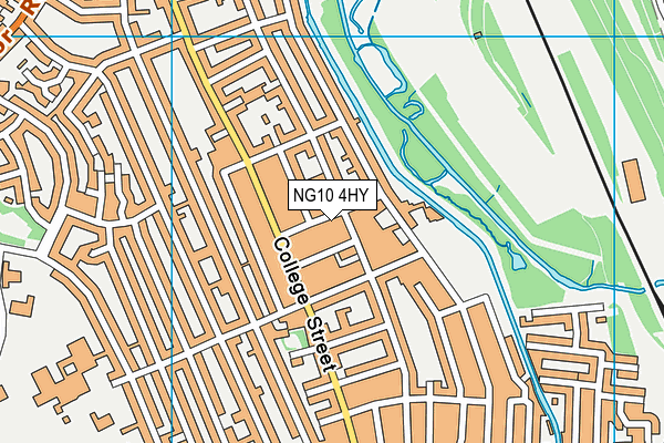 NG10 4HY map - OS VectorMap District (Ordnance Survey)