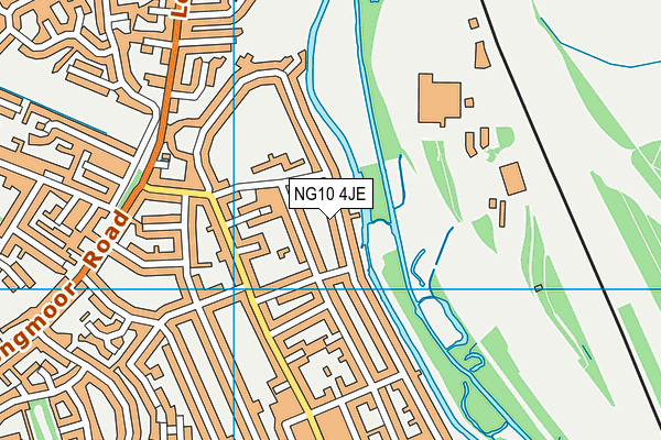 NG10 4JE map - OS VectorMap District (Ordnance Survey)