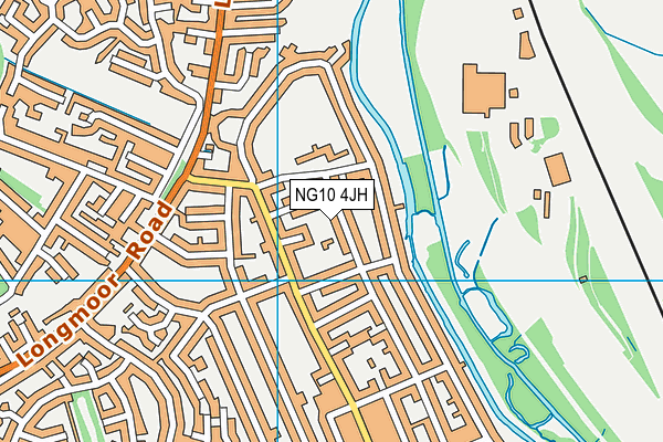 NG10 4JH map - OS VectorMap District (Ordnance Survey)