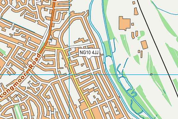 NG10 4JJ map - OS VectorMap District (Ordnance Survey)