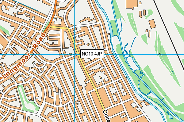NG10 4JP map - OS VectorMap District (Ordnance Survey)