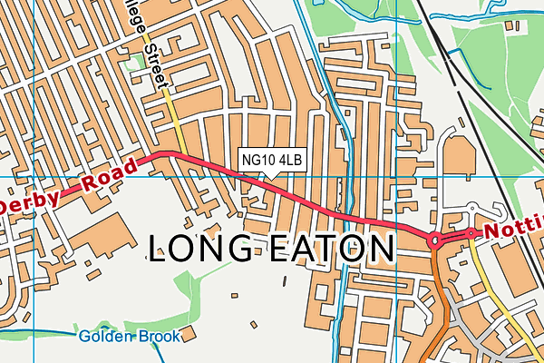 NG10 4LB map - OS VectorMap District (Ordnance Survey)