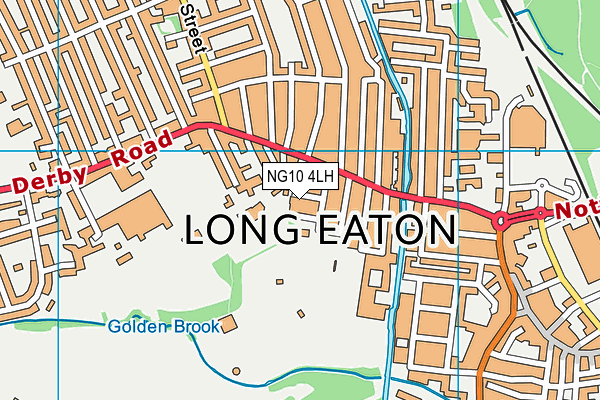 NG10 4LH map - OS VectorMap District (Ordnance Survey)