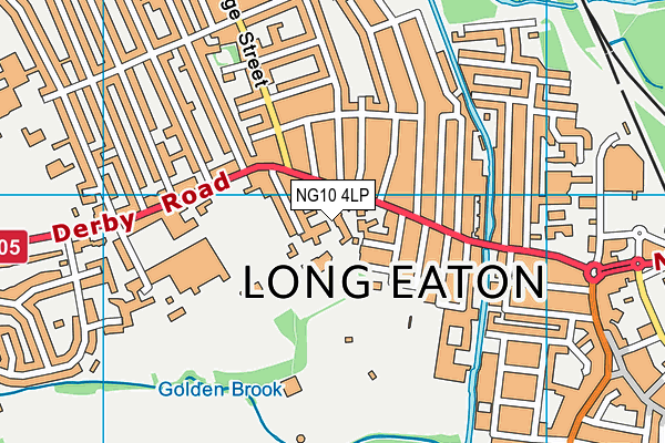 NG10 4LP map - OS VectorMap District (Ordnance Survey)