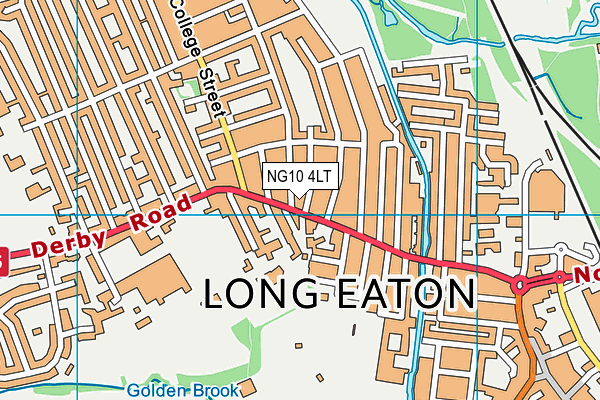 NG10 4LT map - OS VectorMap District (Ordnance Survey)
