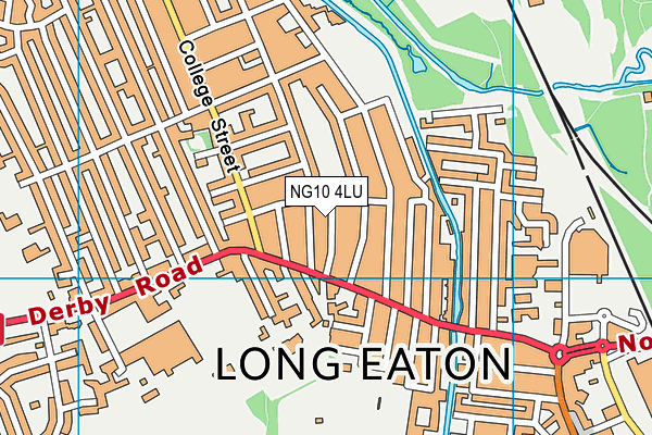 NG10 4LU map - OS VectorMap District (Ordnance Survey)