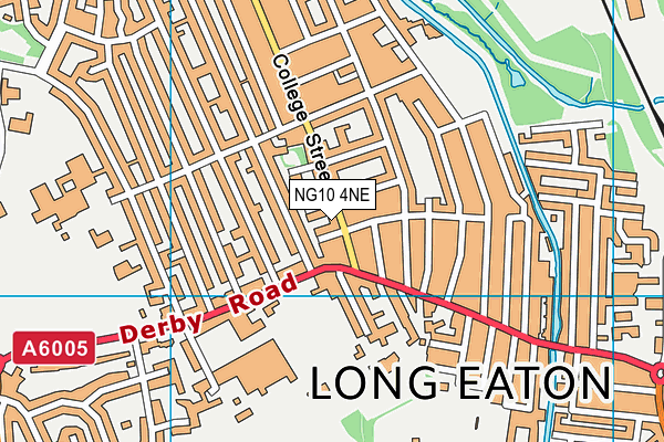 NG10 4NE map - OS VectorMap District (Ordnance Survey)