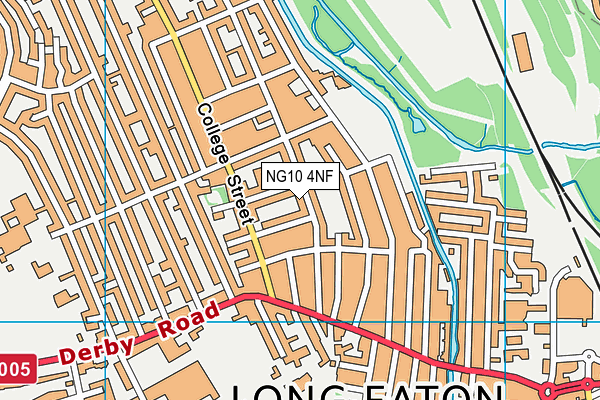 NG10 4NF map - OS VectorMap District (Ordnance Survey)