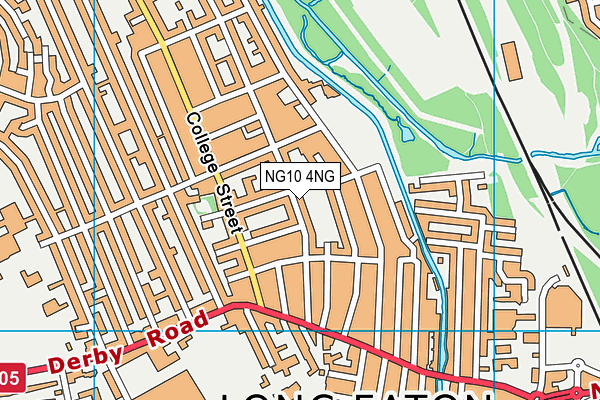 NG10 4NG map - OS VectorMap District (Ordnance Survey)