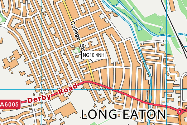 NG10 4NH map - OS VectorMap District (Ordnance Survey)