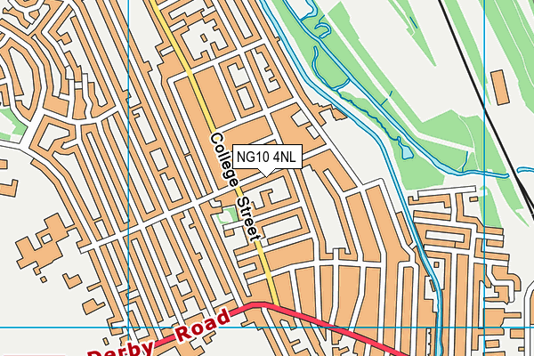 NG10 4NL map - OS VectorMap District (Ordnance Survey)