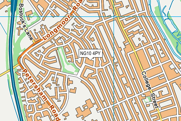 NG10 4PY map - OS VectorMap District (Ordnance Survey)