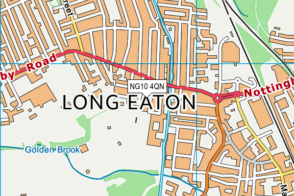 NG10 4QN map - OS VectorMap District (Ordnance Survey)