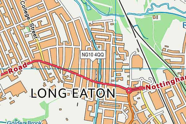 NG10 4QQ map - OS VectorMap District (Ordnance Survey)