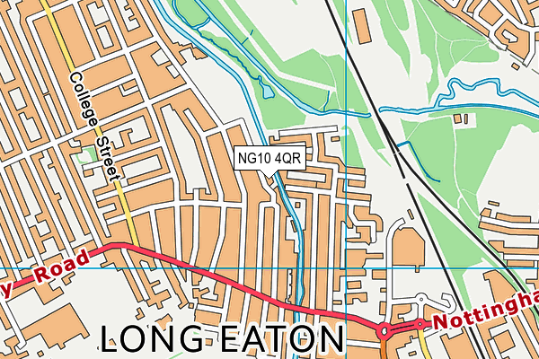 NG10 4QR map - OS VectorMap District (Ordnance Survey)