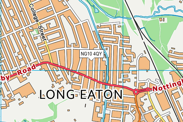 NG10 4QY map - OS VectorMap District (Ordnance Survey)