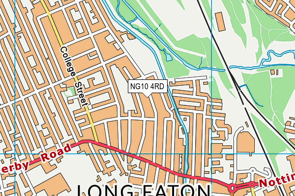 NG10 4RD map - OS VectorMap District (Ordnance Survey)