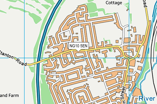 NG10 5EN map - OS VectorMap District (Ordnance Survey)