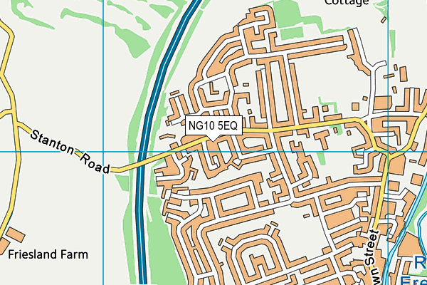 NG10 5EQ map - OS VectorMap District (Ordnance Survey)